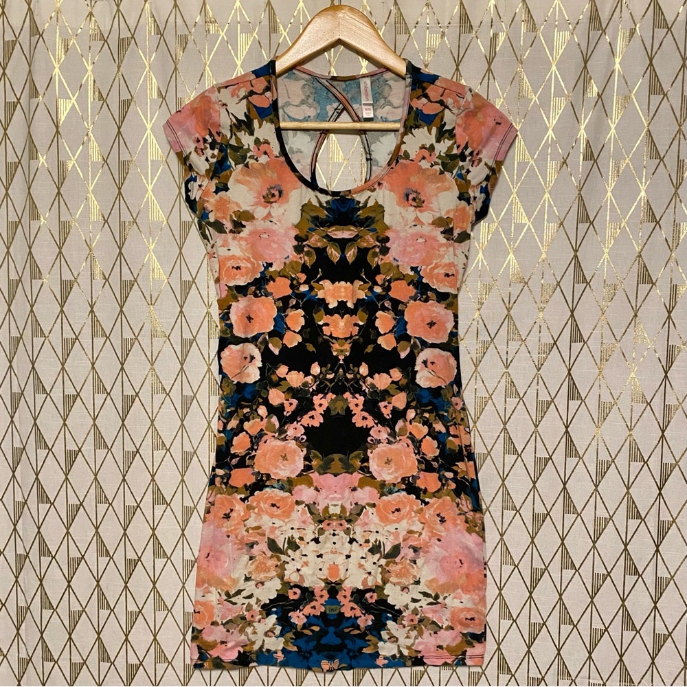Floral mini dress